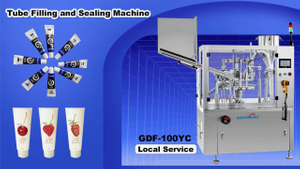 GDF-100YC Toothpaste Tube Filling And Sealing Machine